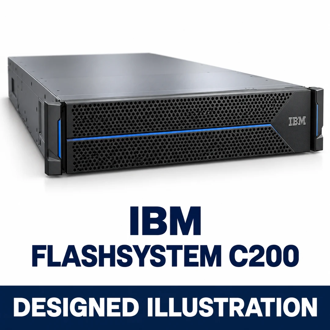 FlashSystem C200 — تصویر طراحی‌شده