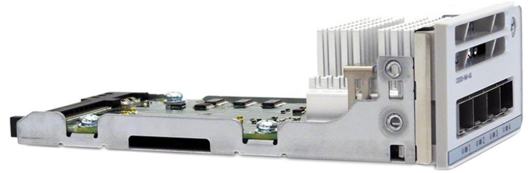 Cisco 9200 NM — نمای مرجع خانواده 4G/4X در شکل رسمی؛ برچسب دقیق ماژول هنگام سفارش بررسی شود