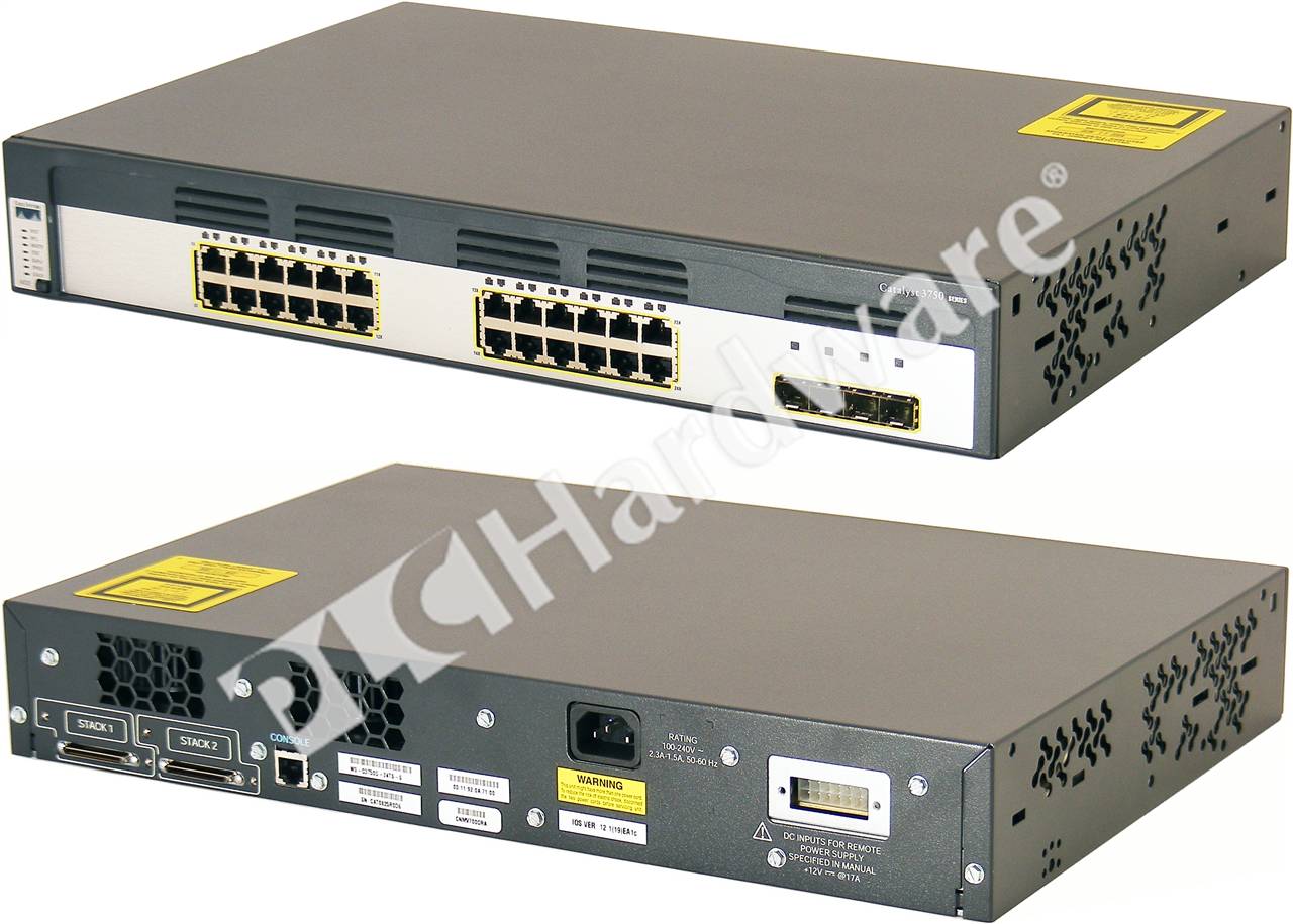 سوئیچ سیسکو WS-C3750G-24TS-E