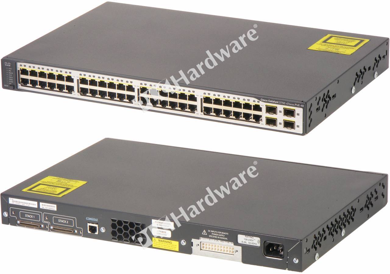 سوئیچ سیسکو WS-C3750V2-48PS-E