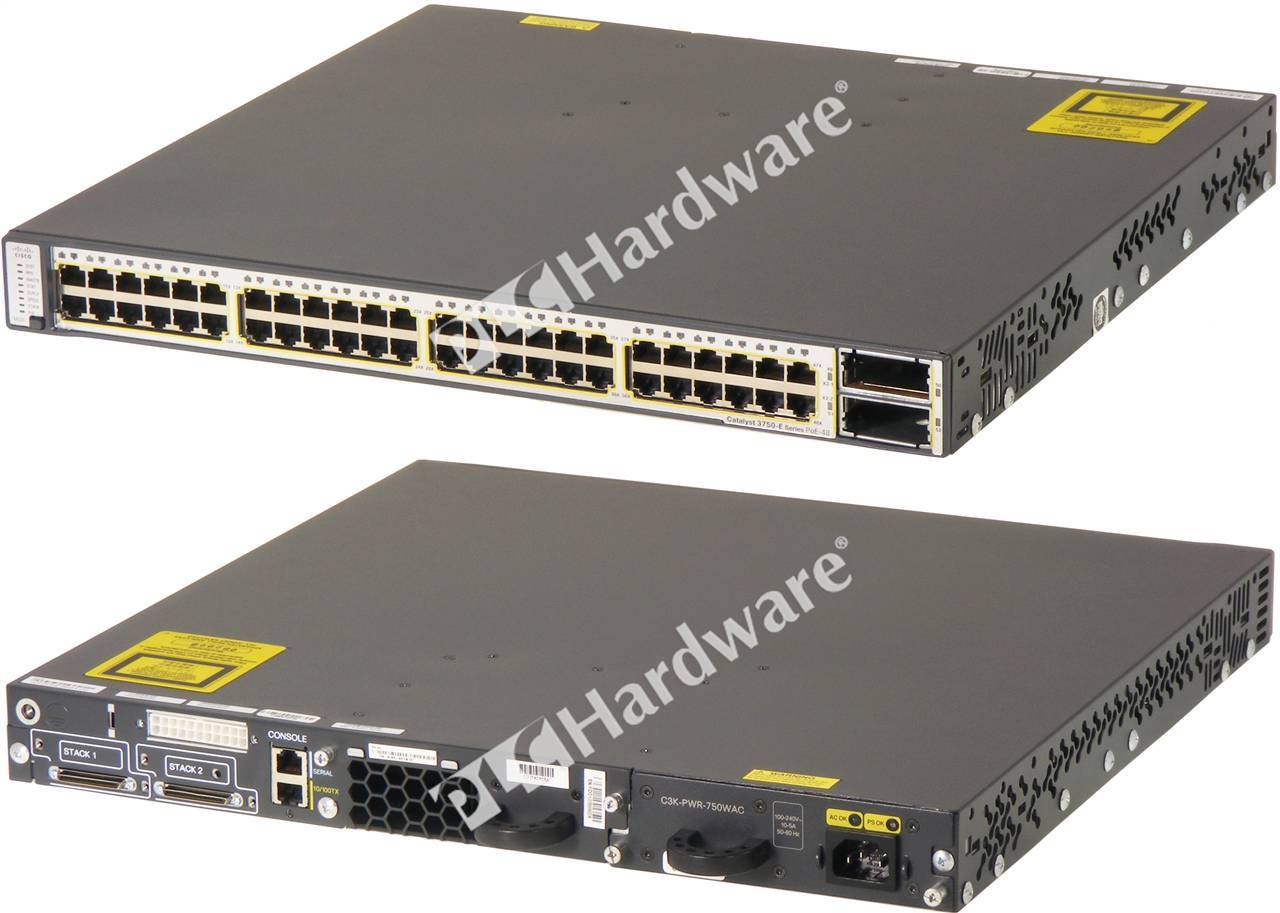 سوئیچ سیسکو WS-C3750E-48PD-E