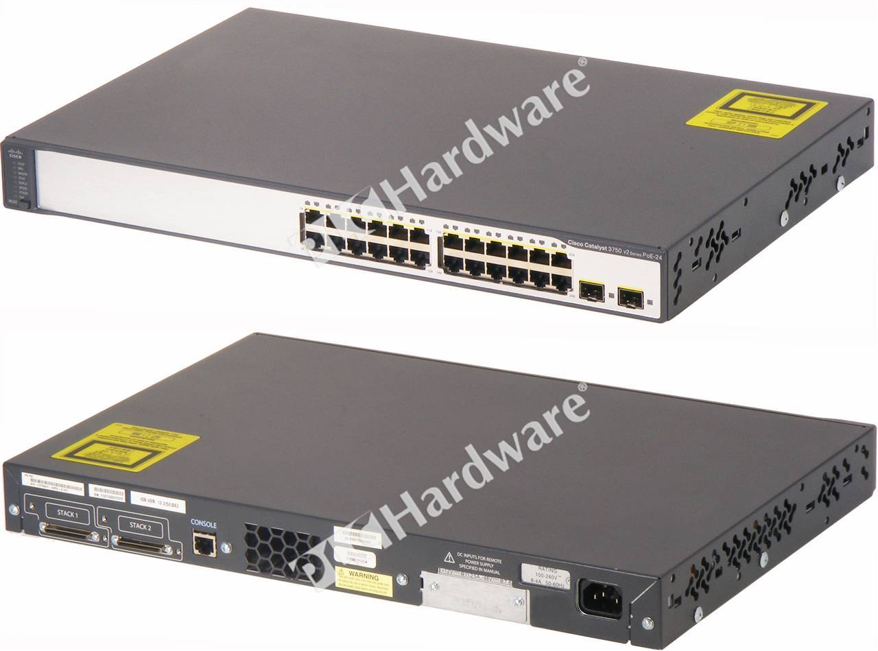 سوئیچ سیسکو WS-C3750V2-24PS-E