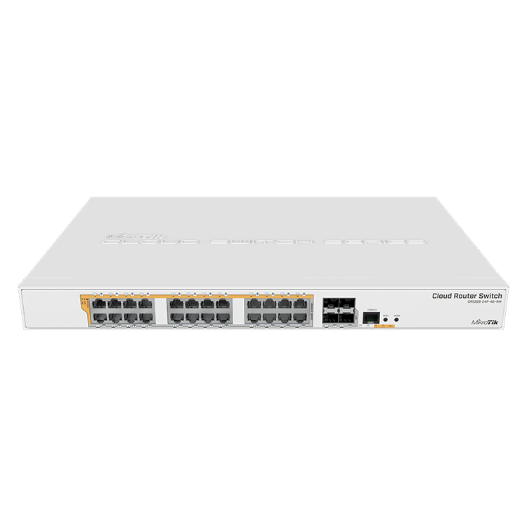 قیمت روتر سوئیچ میکروتیک مدل CRS328-24P-4S+RM