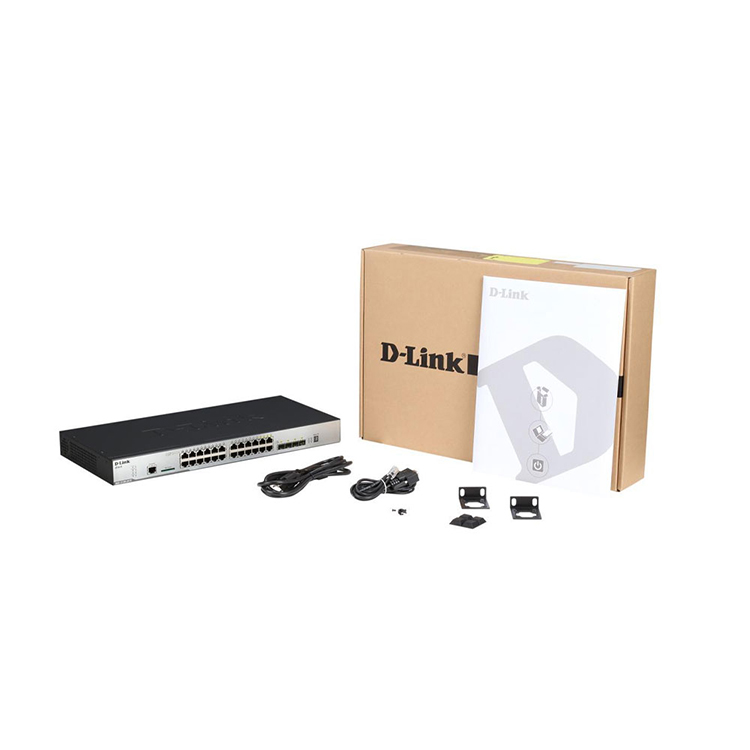خرید سوئیچ شبکه دی لینک مدل DGS-3120-24TC