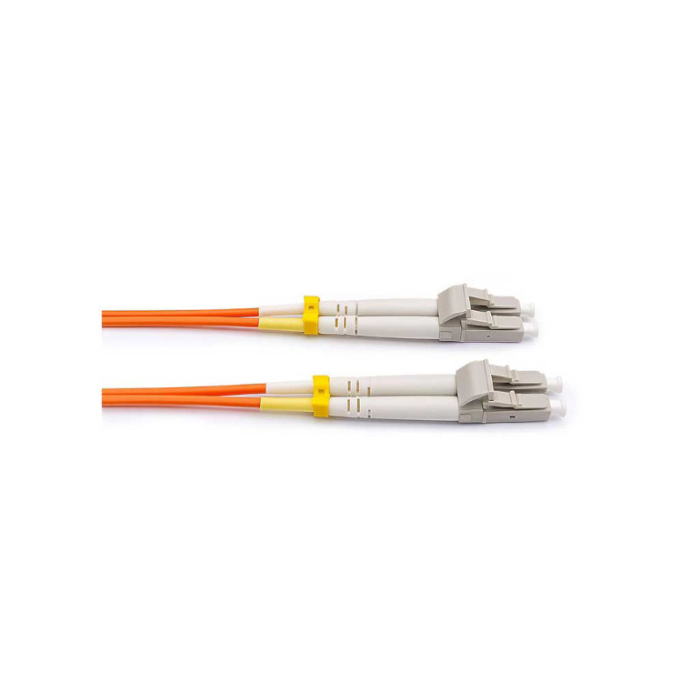 خرید Nexans Fiber Optic Patch Cord LC-LC Multi Mode OM2 DX 25M
