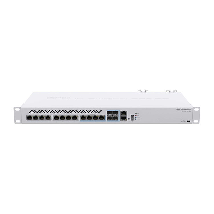 قیمت روتر سوئیچ میکروتیک مدل CRS312-4C+8XG-RM