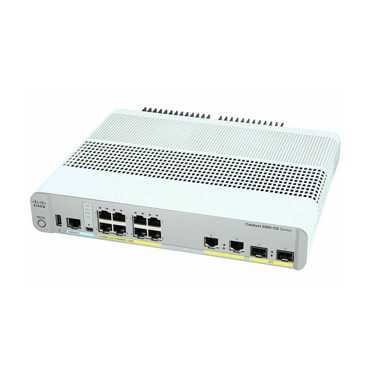 خرید سوئیچ سیسکو مدل WS-C2960CX-8PC-L