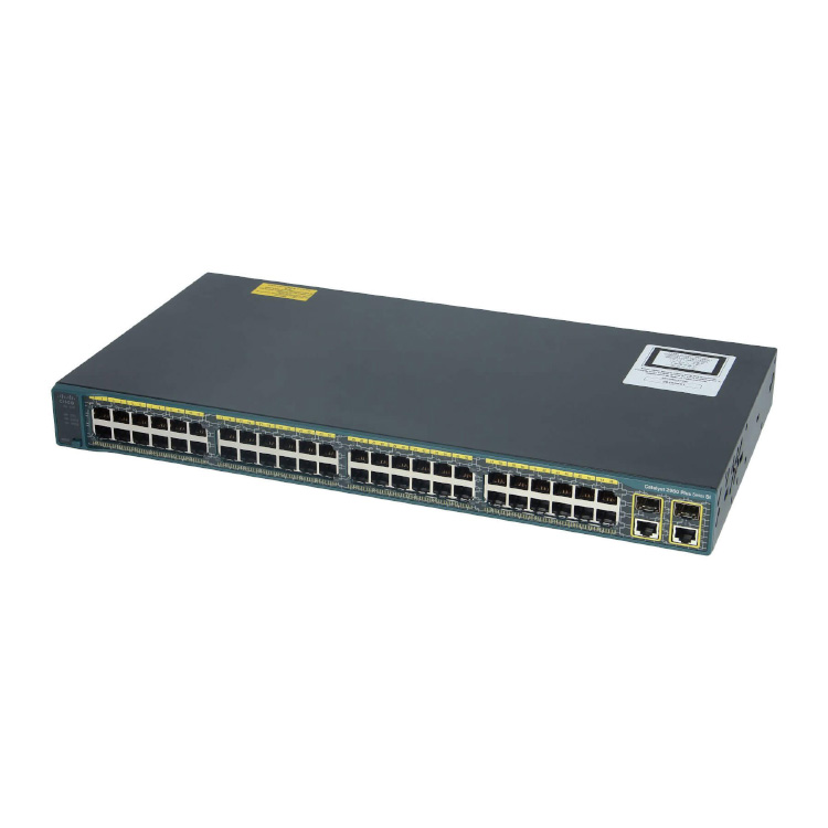 خرید سوئیچ سیسکو مدل WS-C2960Plus-48TC-S