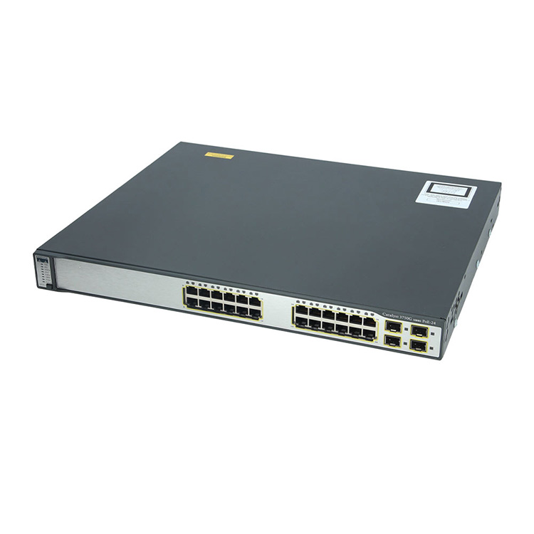 خرید سوئیچ سیسکو مدل WS-C3750G-24PS-S